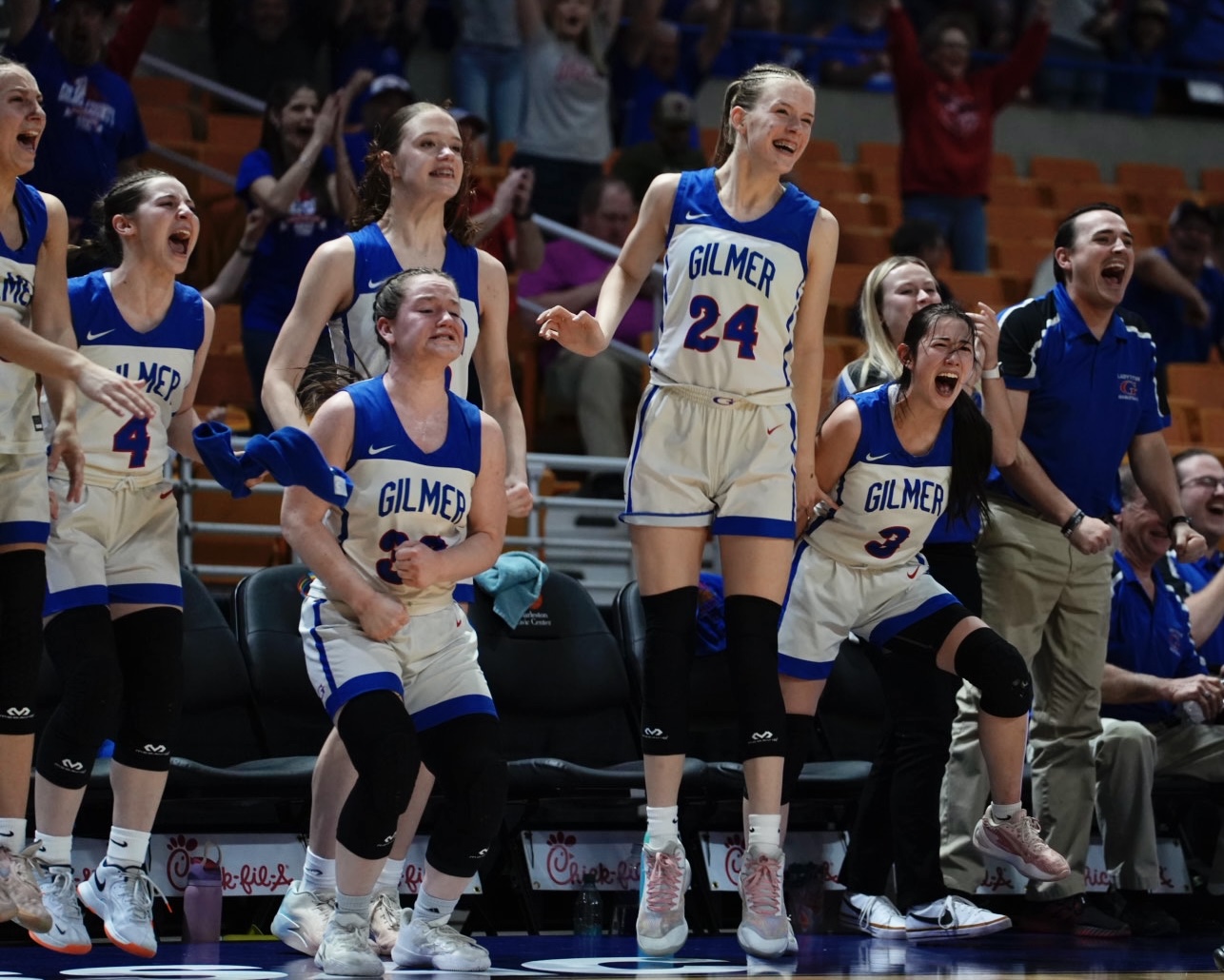 Girls State Championships: Gilmer County shines early and often in Class A title rout of Tug Valley