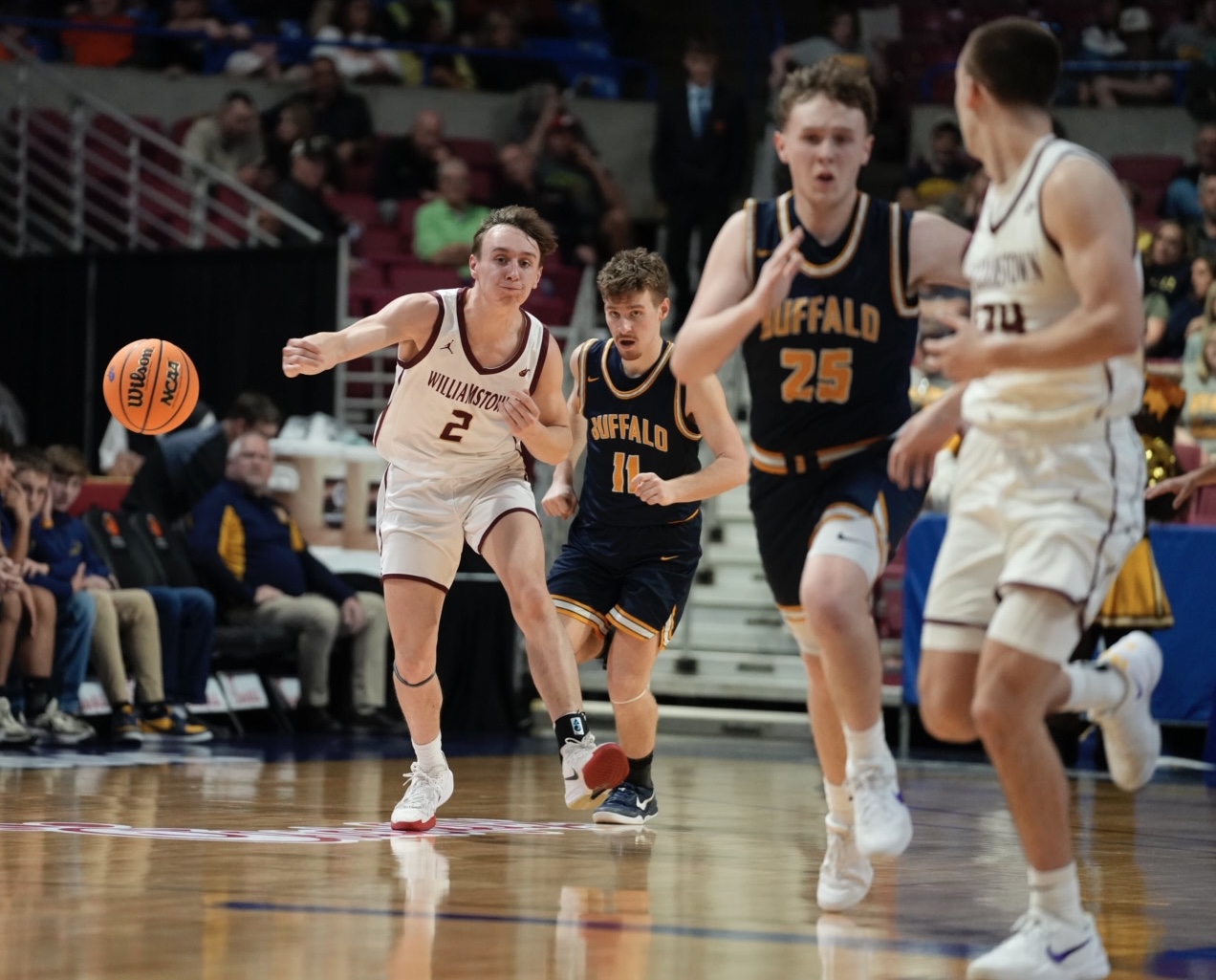 Boys State Tournament: Williamstown flies by Buffalo in Class AA quarterfinal