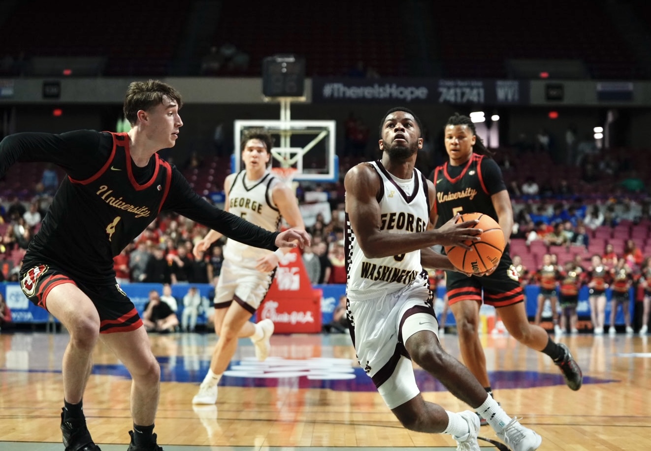 Boys State Tournament: George Washington rolls in rout of University