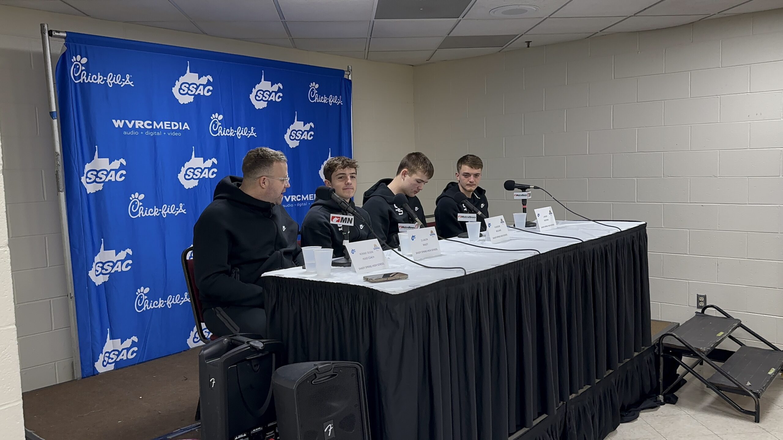 Shady Spring Class AAA Quarterfinal Press Conference