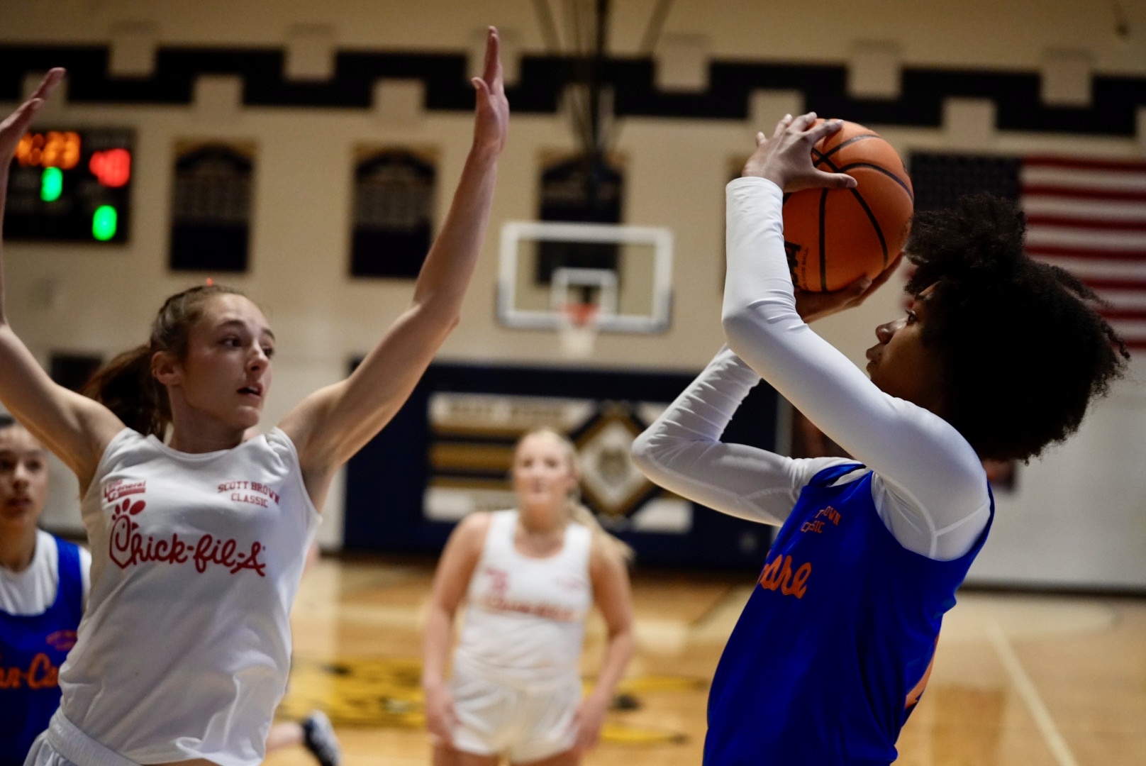 Girls Basketball: Class A-AAAA All-Stars hold off Class AA-AAA All-Stars in Little General-Scott Brown Classic