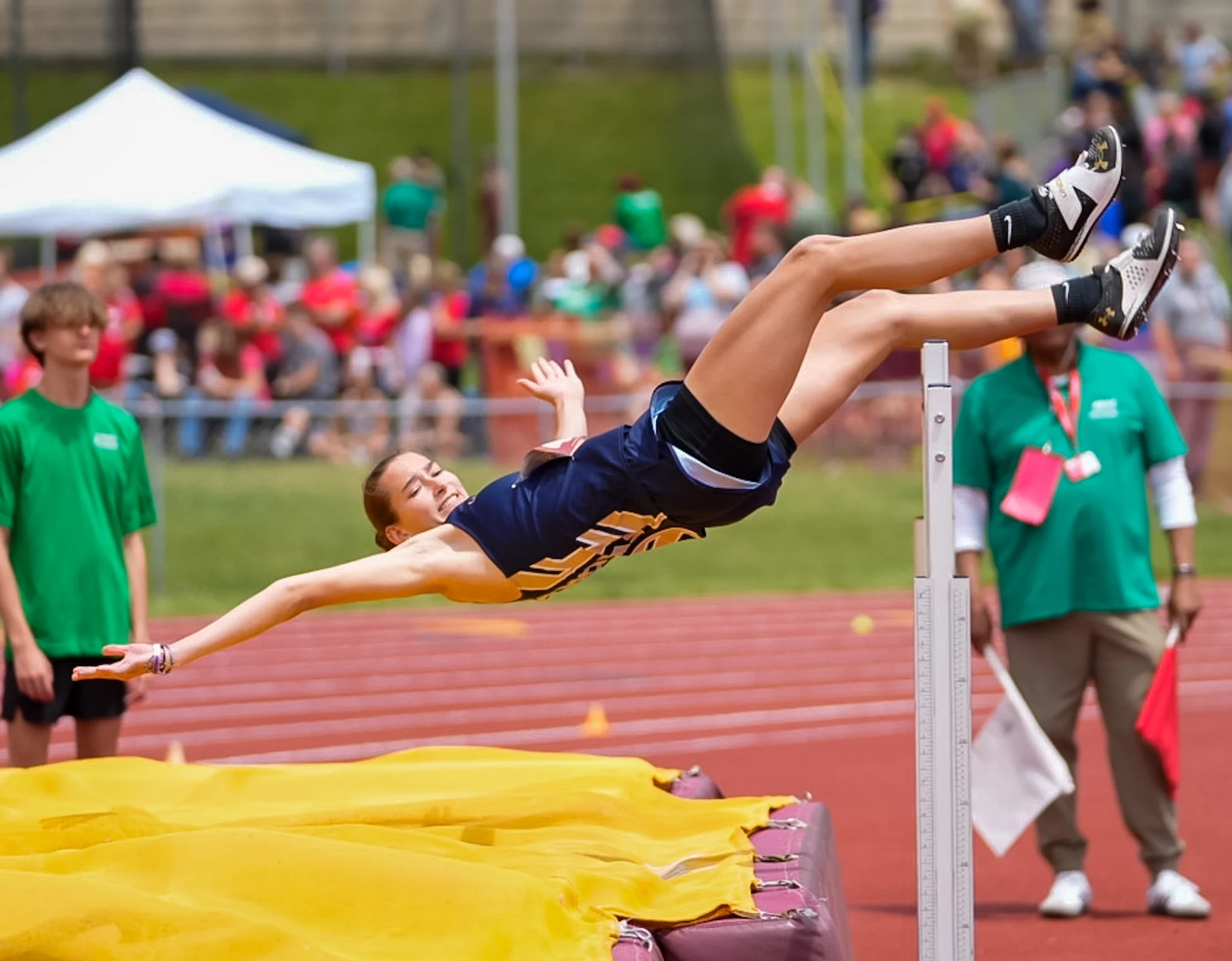 State Track Meet: Truman and Miner defend high jump titles for Nicholas County