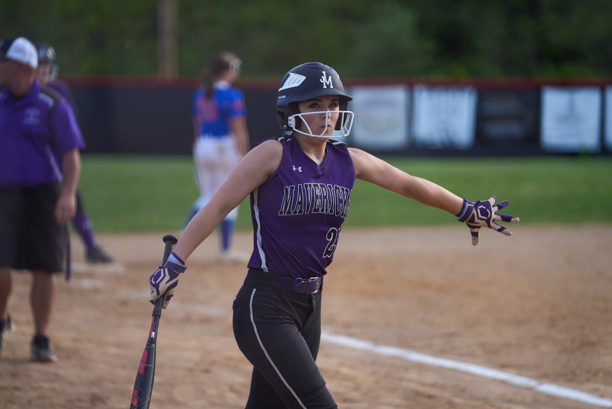 Gallery: James Monroe hammers past Midland Trail