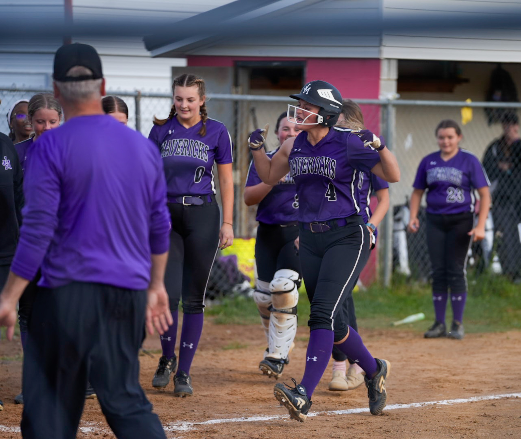 Sectional Softball: Thomas’ two homers power James Monroe past Midland Trail
