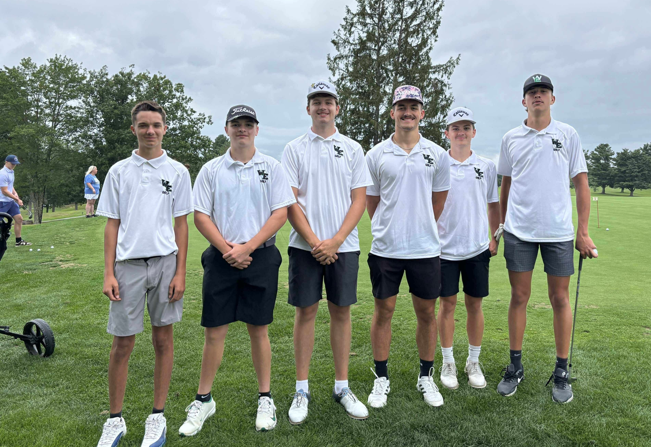 Prep Golf: Hood, Muscari and Johnson lead Wyoming East to victory; Liberty’s Lafferty earns medalist honors