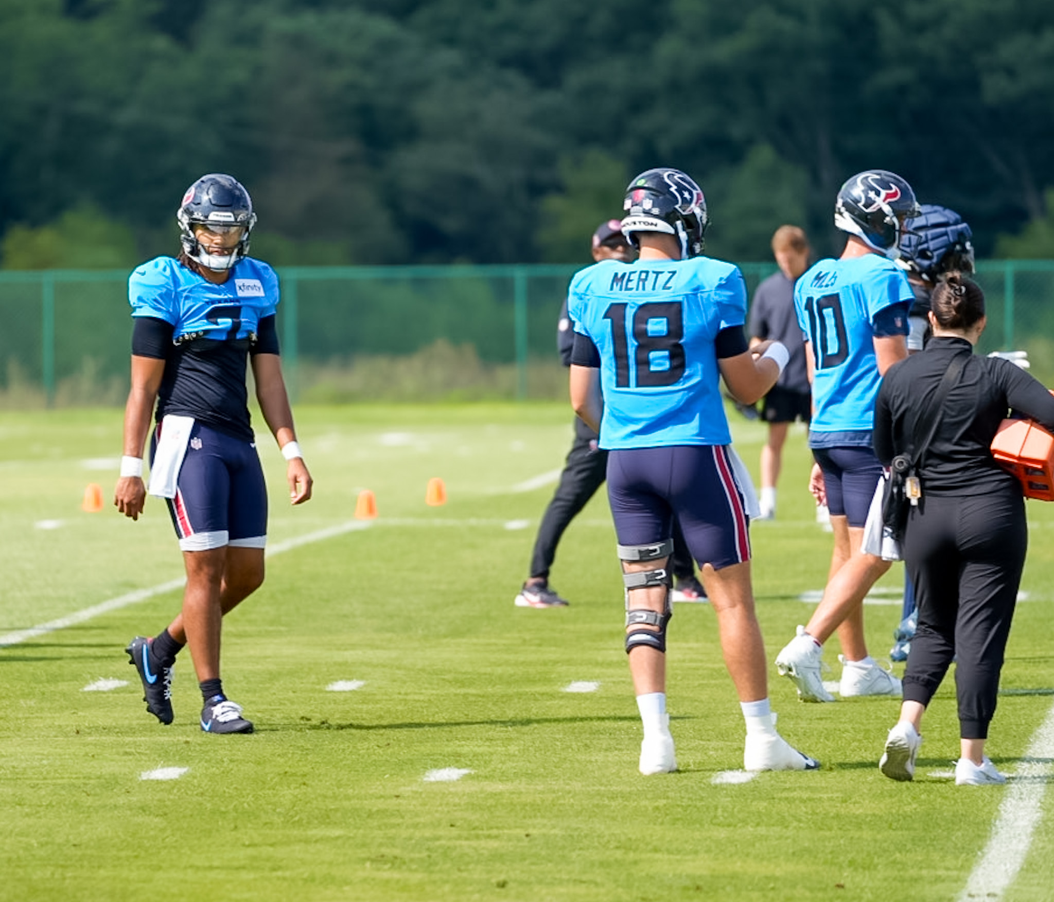 NFL: Defense dominates as Texans open training camp stint at The Greenbrier