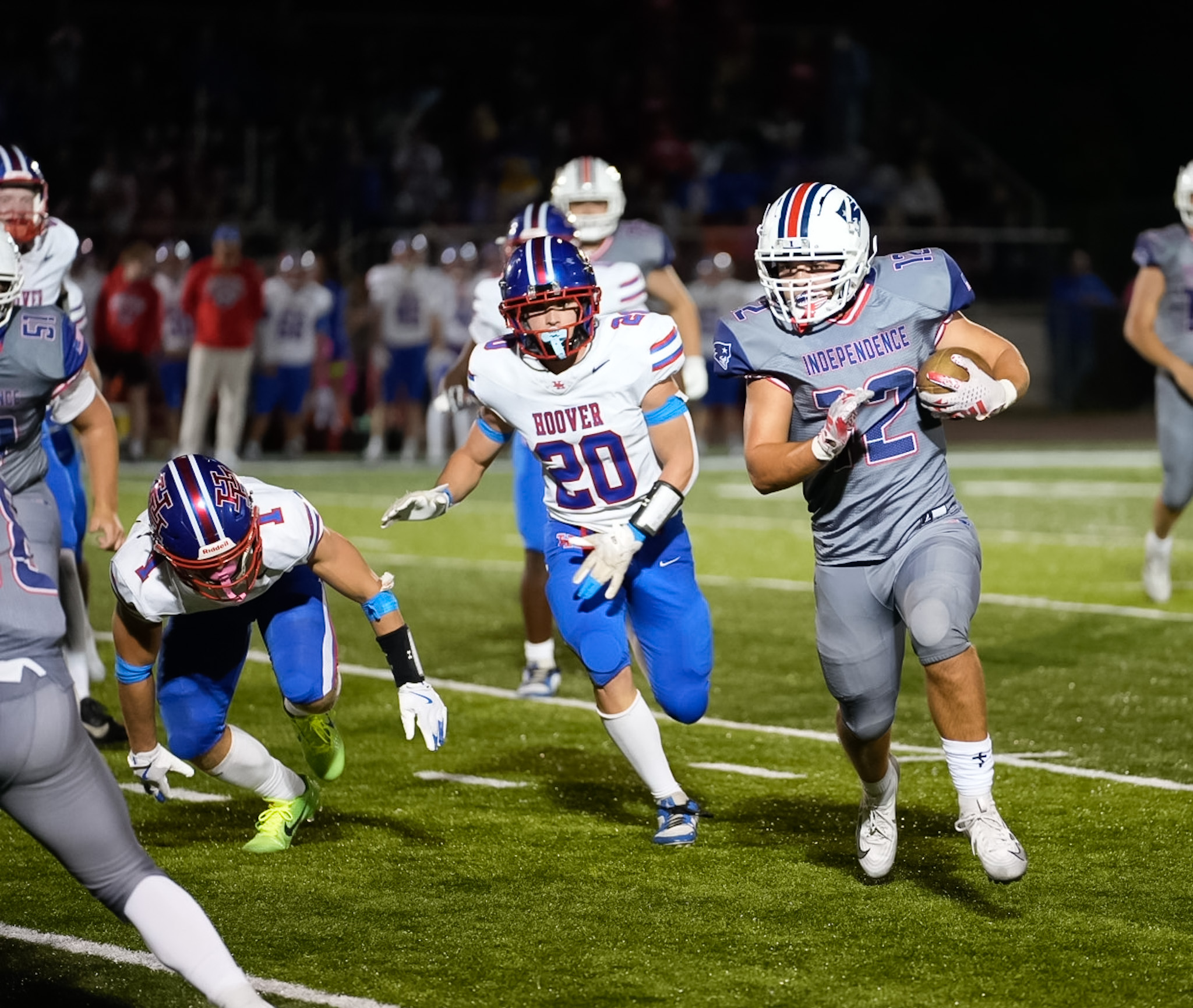 Gallery: Independence defense holds off Herbert Hoover