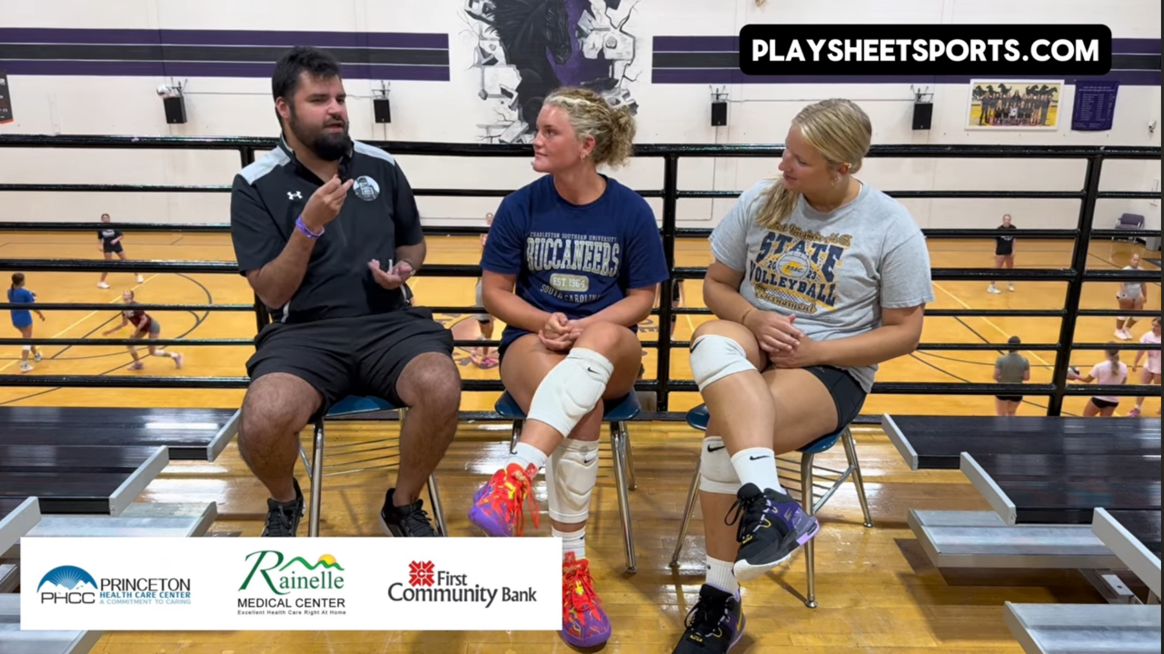 Prep Volleyball: Interview with James Monroe all-staters Ava Pitzer and Aliyah Clarkson