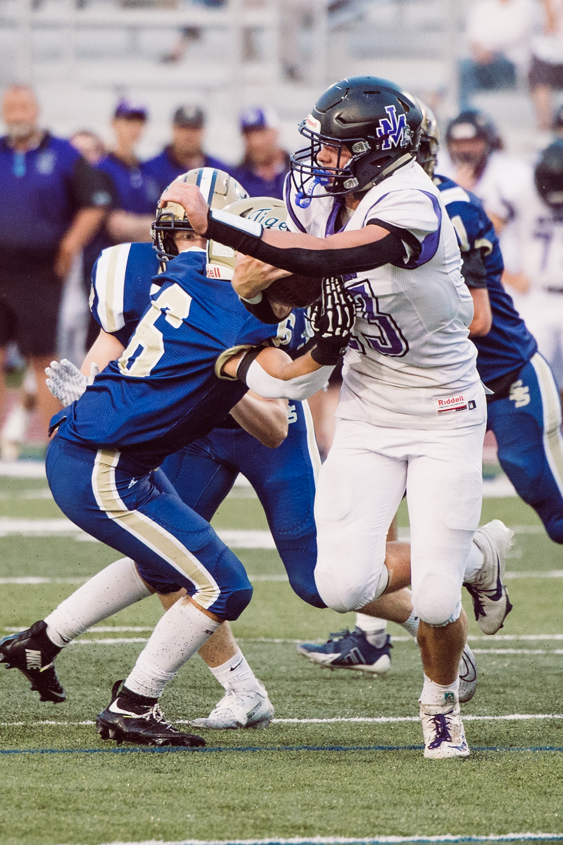 Prep Football: Mann shines again as James Monroe rolls over Narrows
