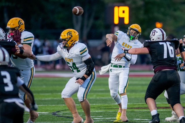 Prep Football: Greenbrier East offense explodes in rout of Oak Hill