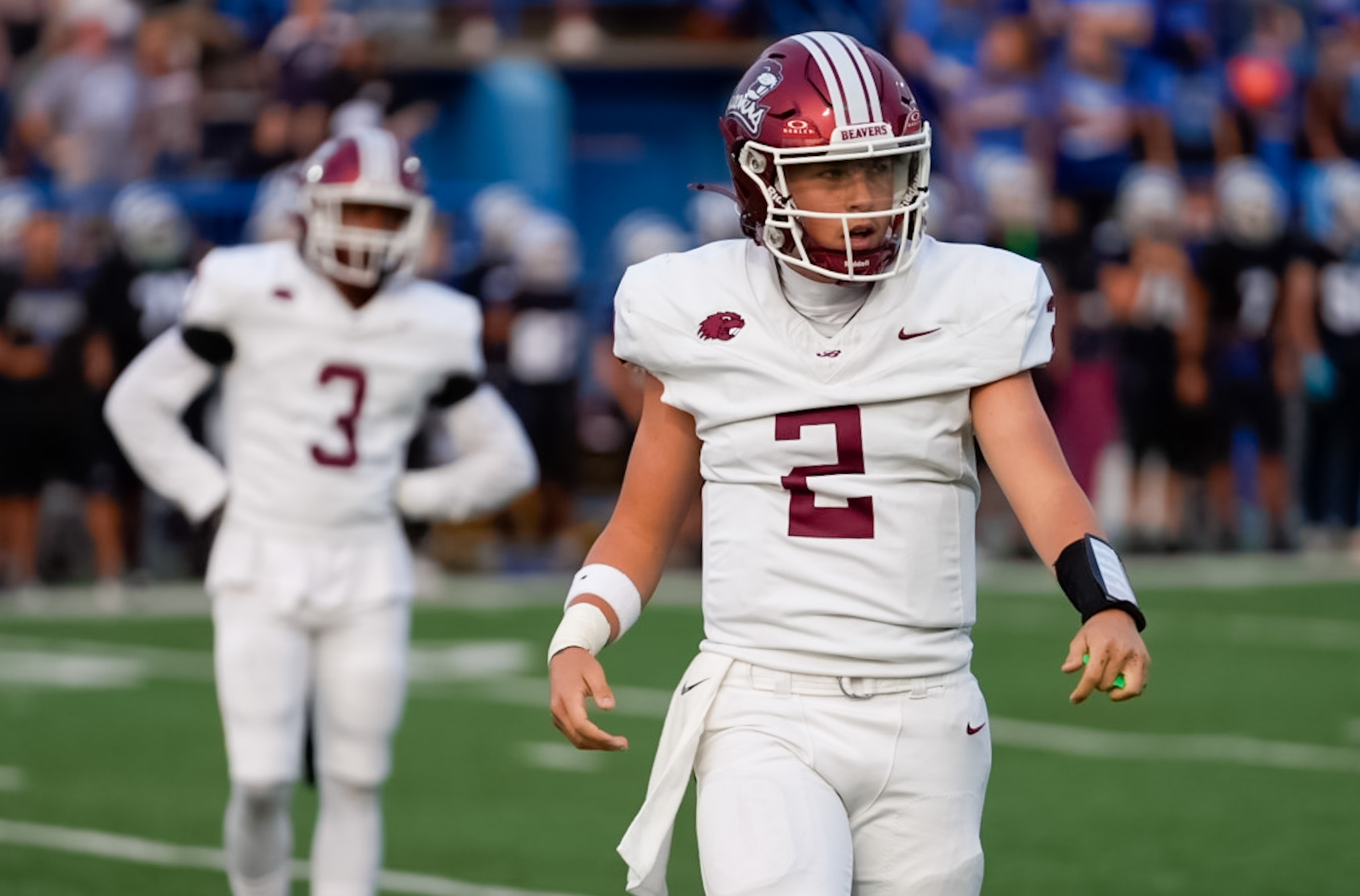 Prep Football: Bluefield lights up airways in win over James Monroe