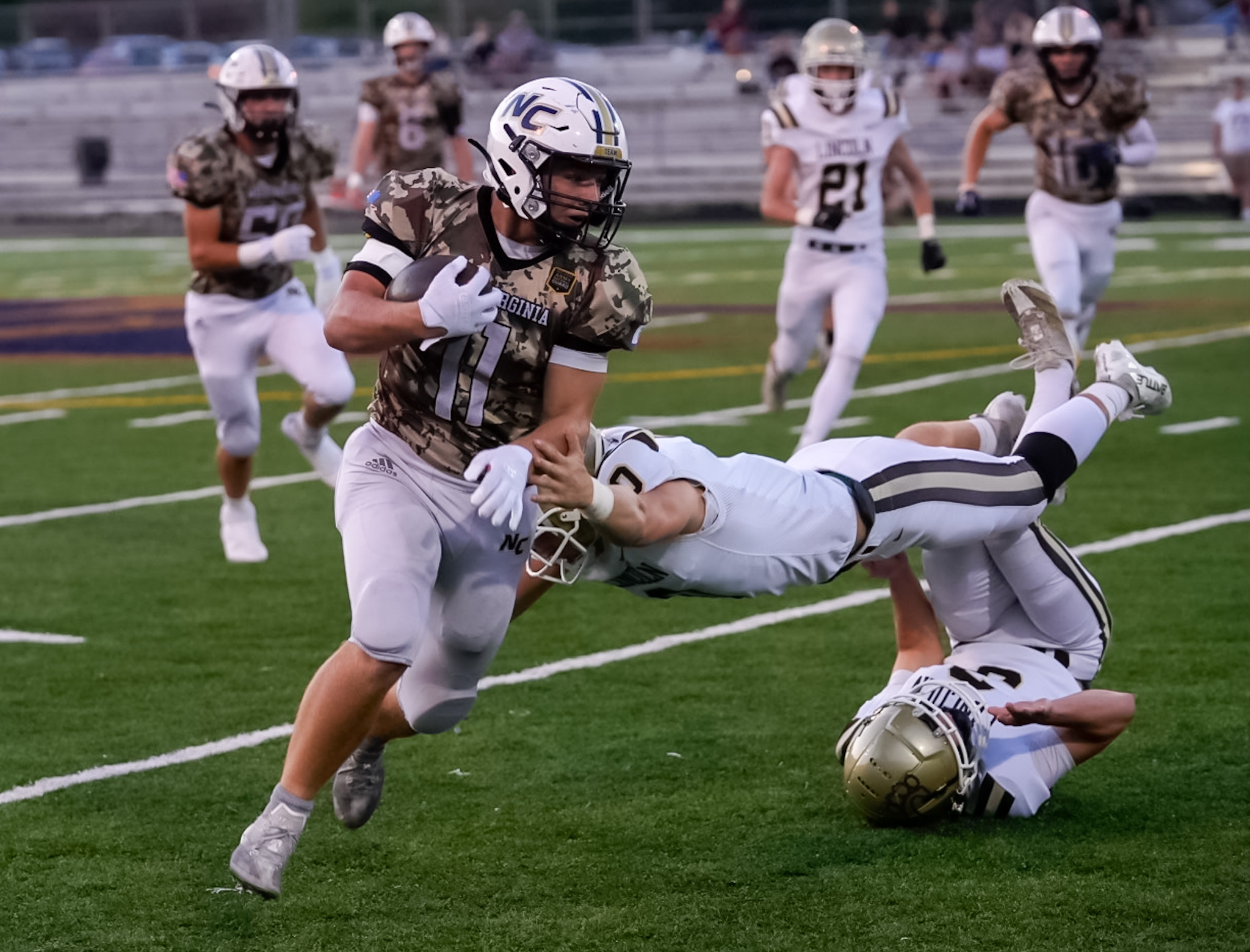 Nash Bashed: Nicholas County running back rushes for over 500 yards, seven touchdowns in 63-48 win over Lincoln