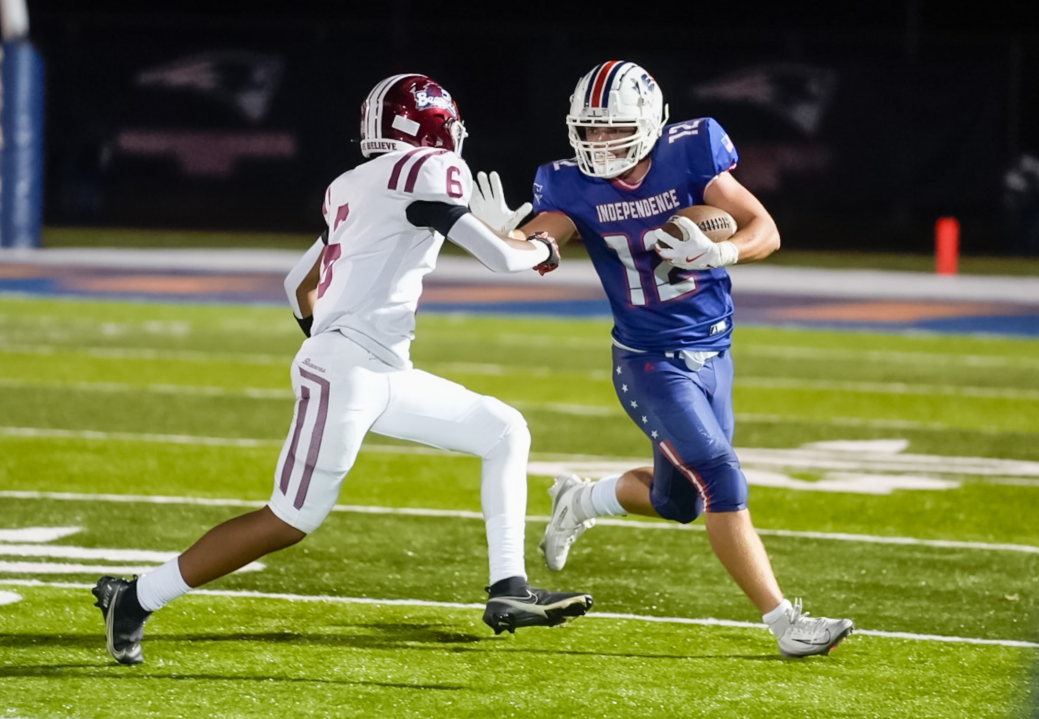 Prep Football: Red and Blue Wrecking Crew secures three red zone stops as No. 1 Independence stifles No. 3 Bluefield