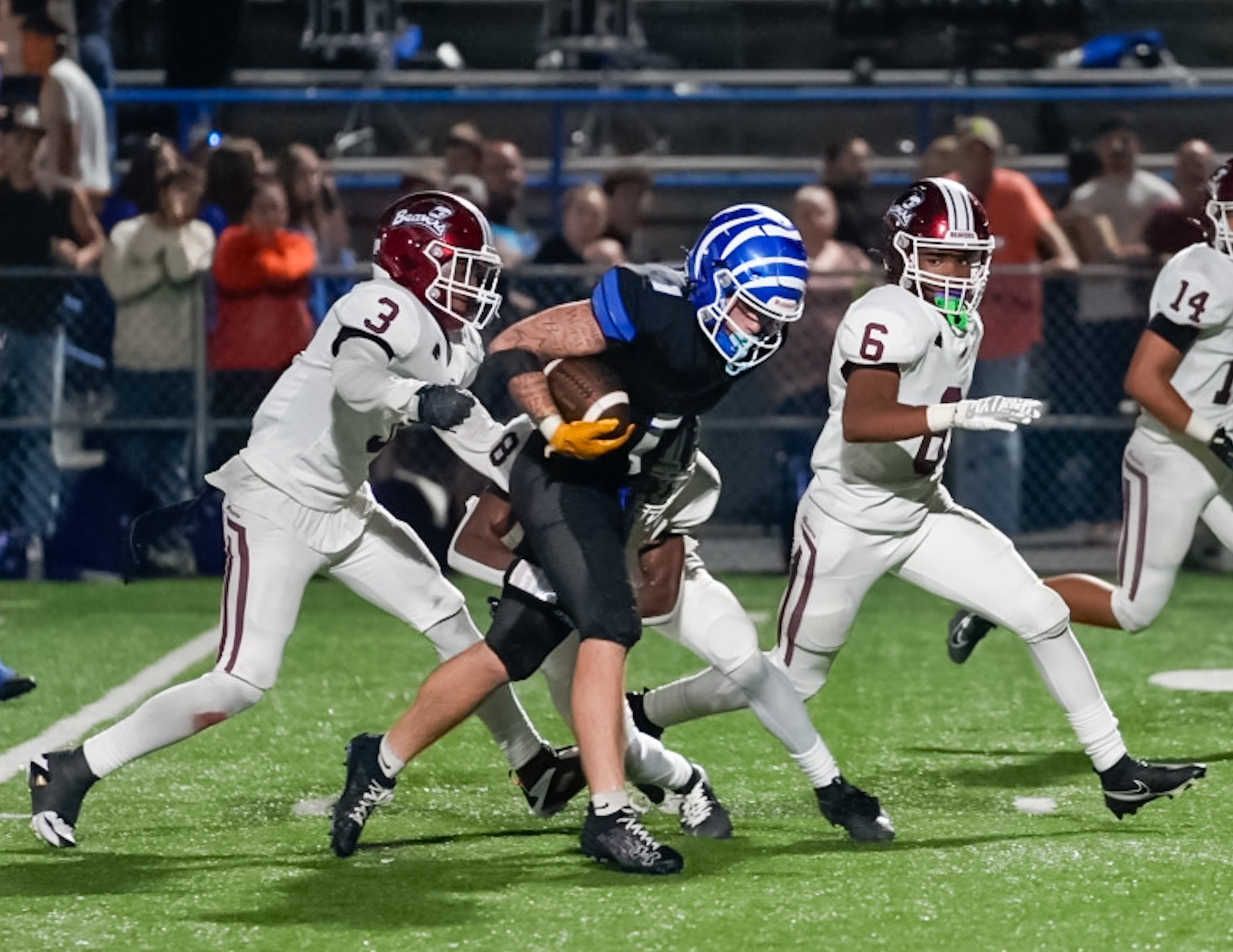 Prep Football: Mossor sets new career high as Princeton throttles Winfield