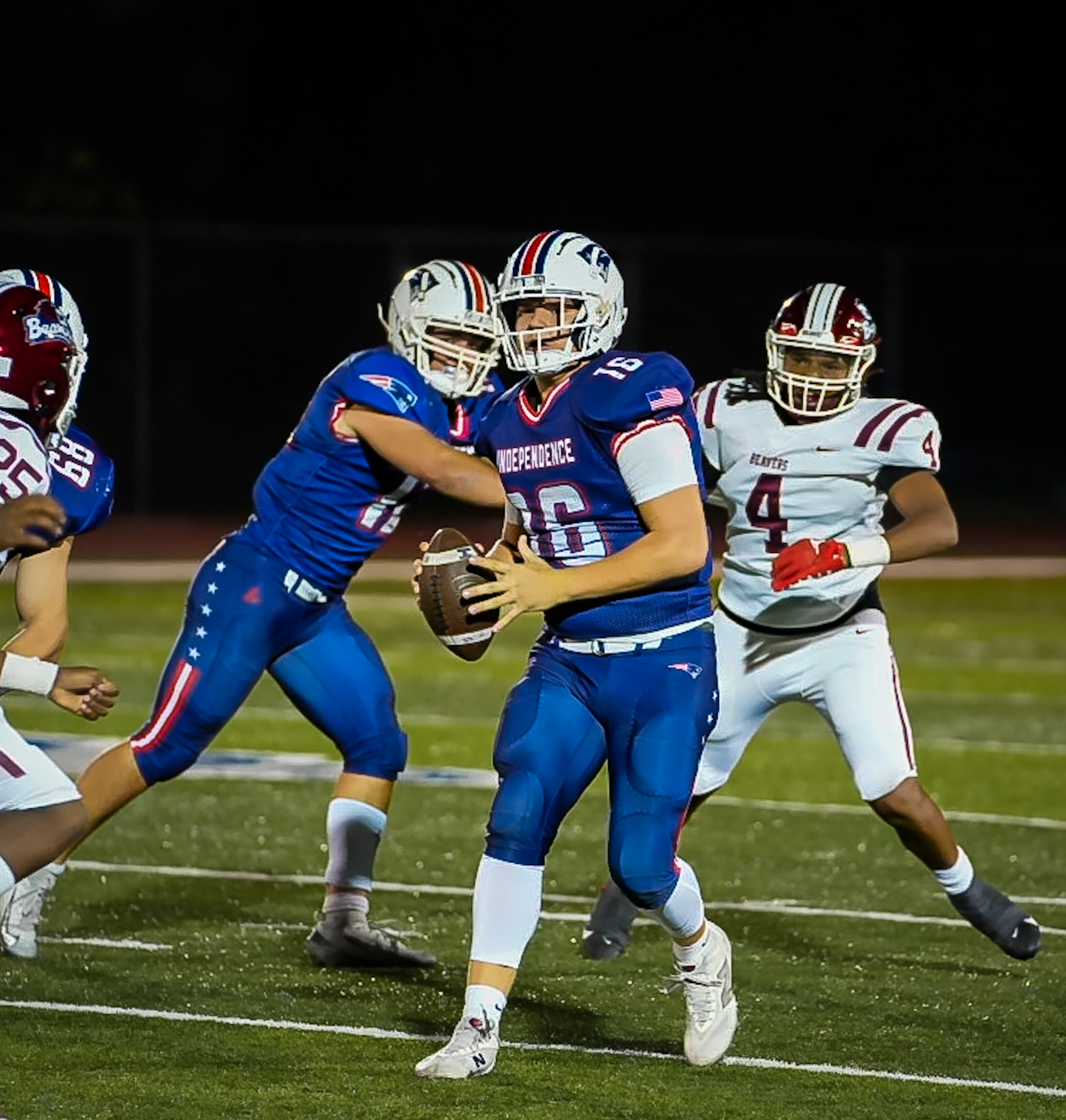 Prep Football: Green eviscerates Barnesville secondary in record-breaking performance