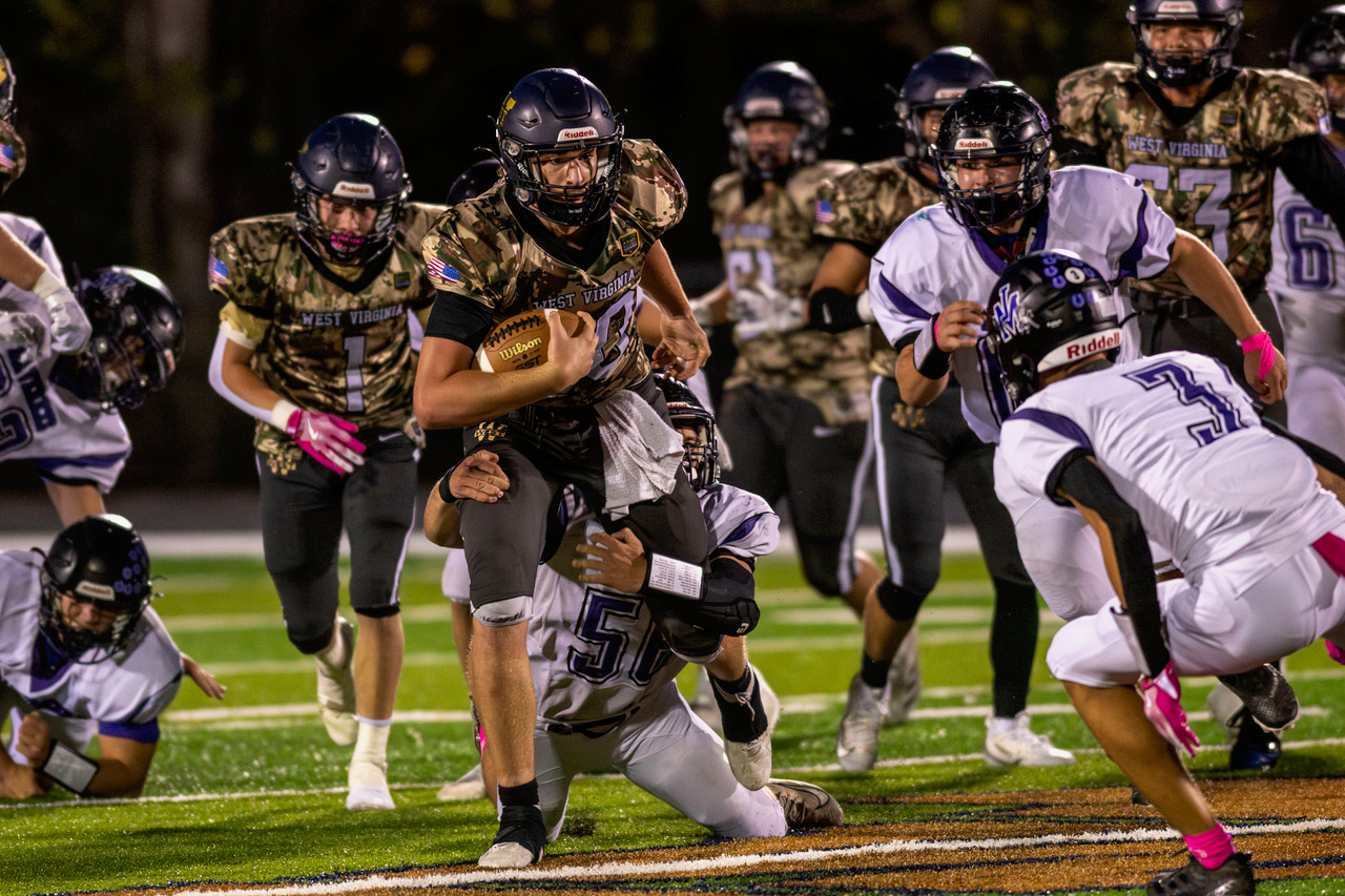 Prep Football: Stout ground attack leads Greenbrier West past Montcalm