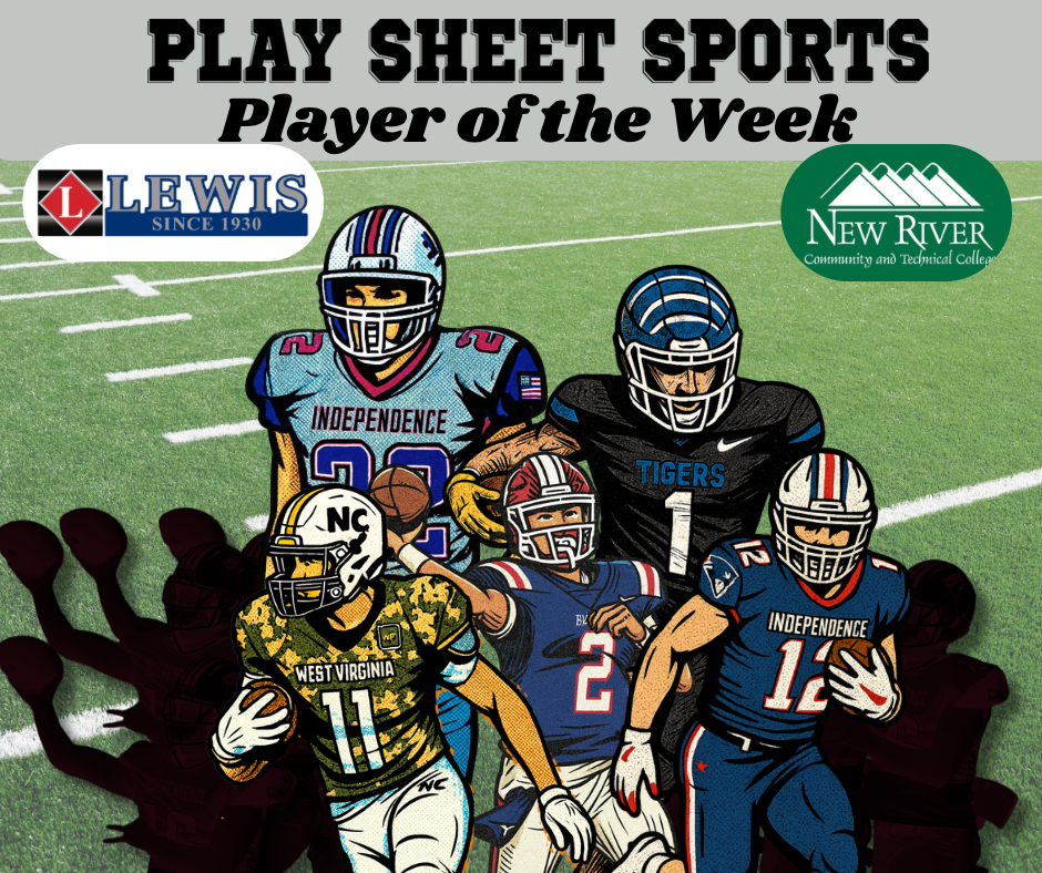Prep Football: Cast your vote for the Lewis Nissan and New River CTC Week 6 Player of the Week