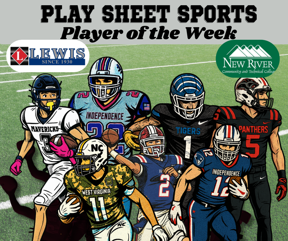 Prep Football: Cast your vote for the Lewis Nissan and New River CTC Week 8 Player of the Week