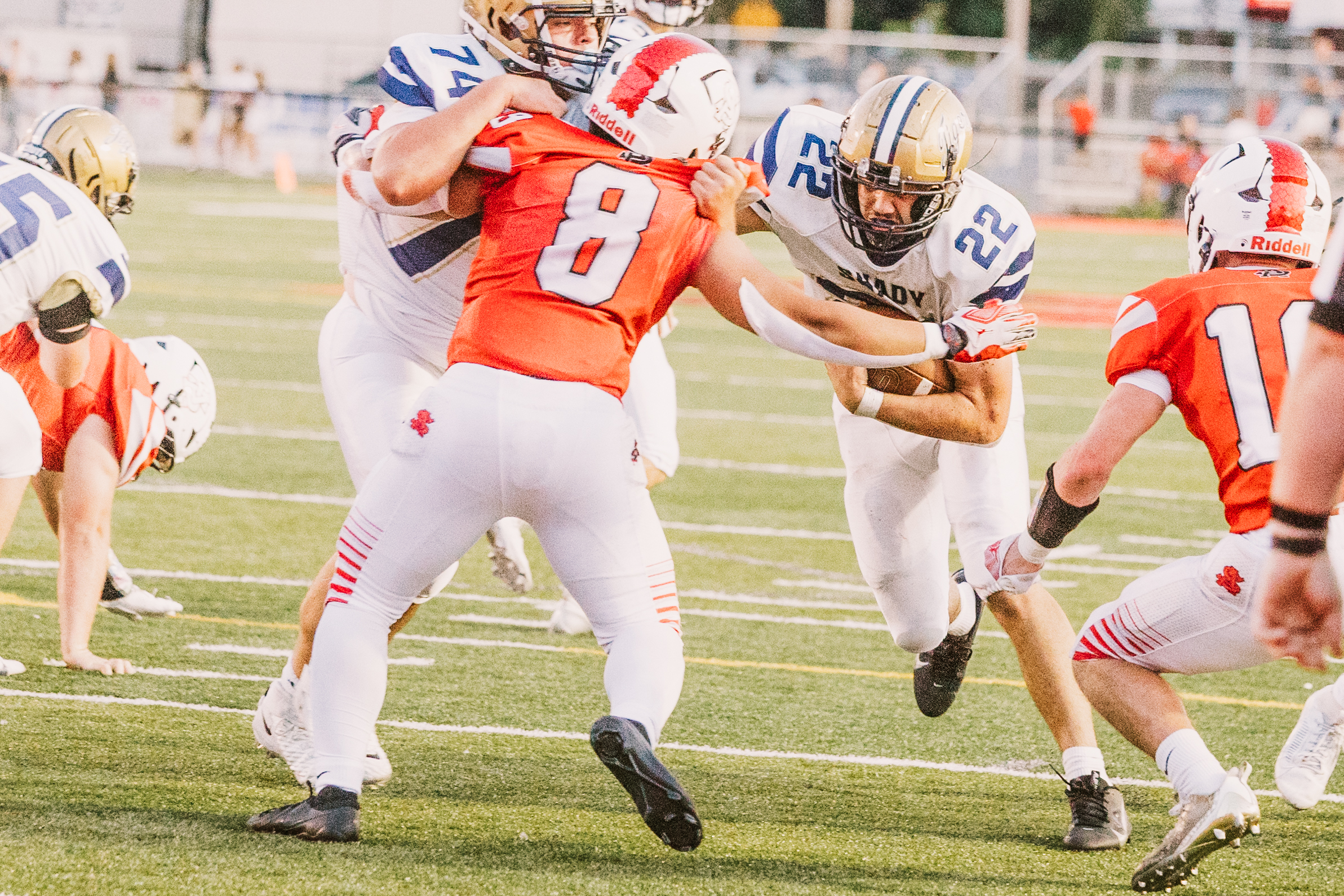 Prep Football: Helmer’s big night helps Shady Spring edge Westside
