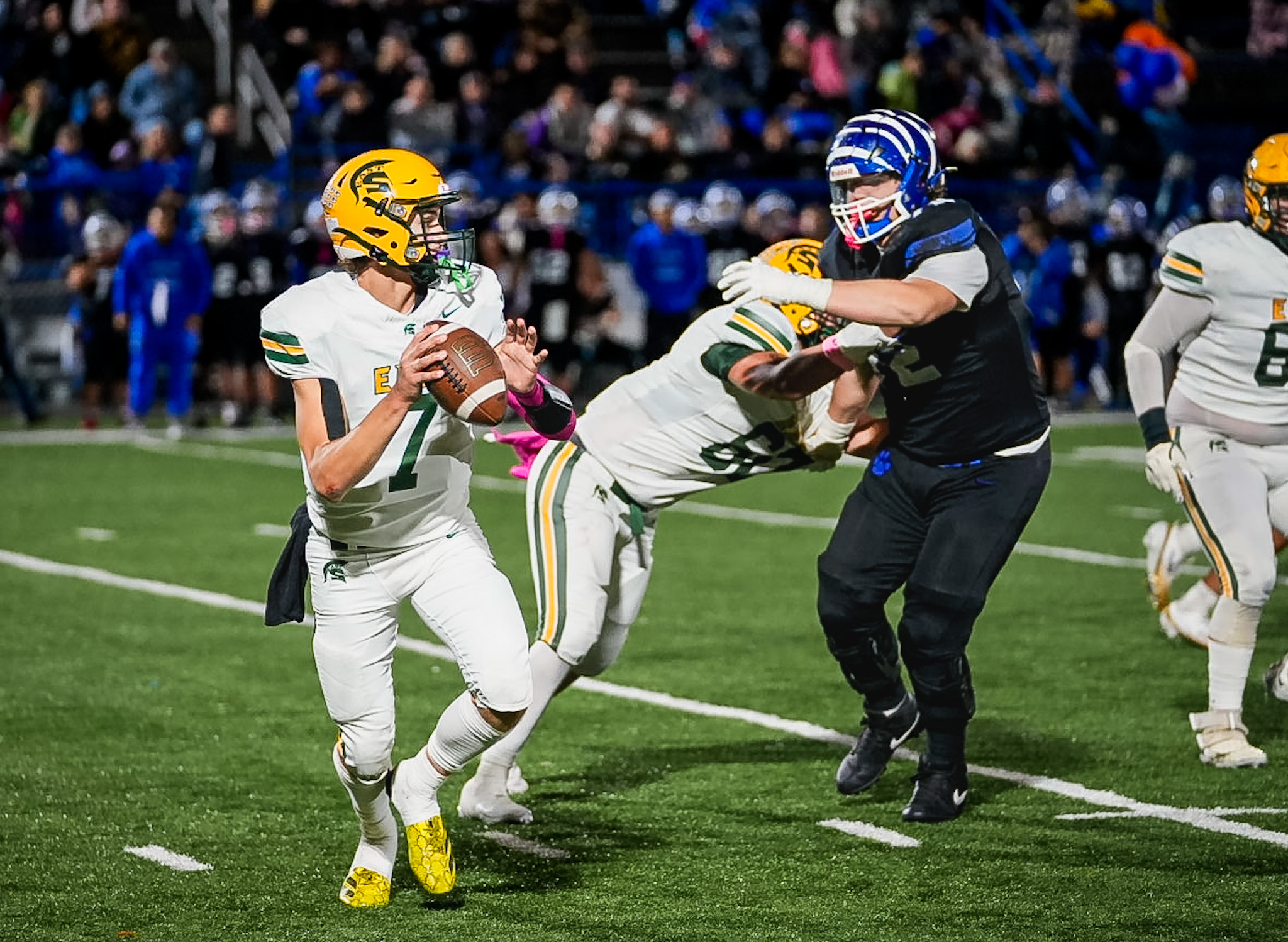 Prep Football: Stone’s big night leads Greenbrier East past James Monroe