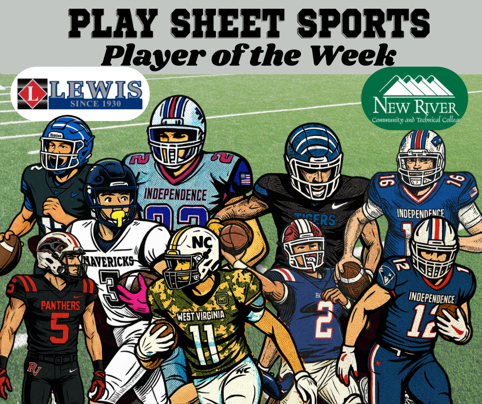 Prep Football: Cast your vote for the Lewis Nissan and New River CTC Week 10 Player of the Week