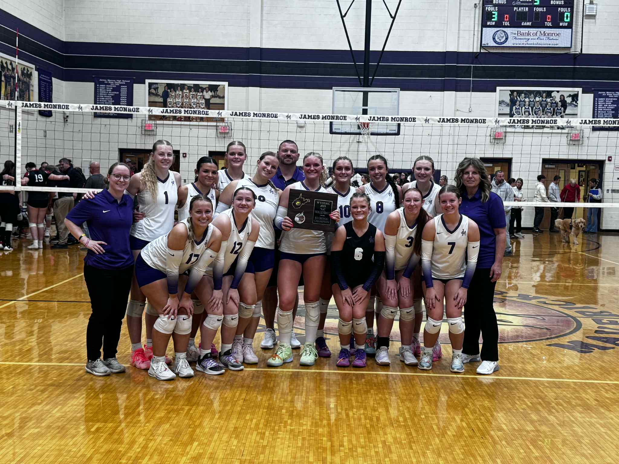 Prep Volleyball: James Monroe and Independence punch tickets to state tournament