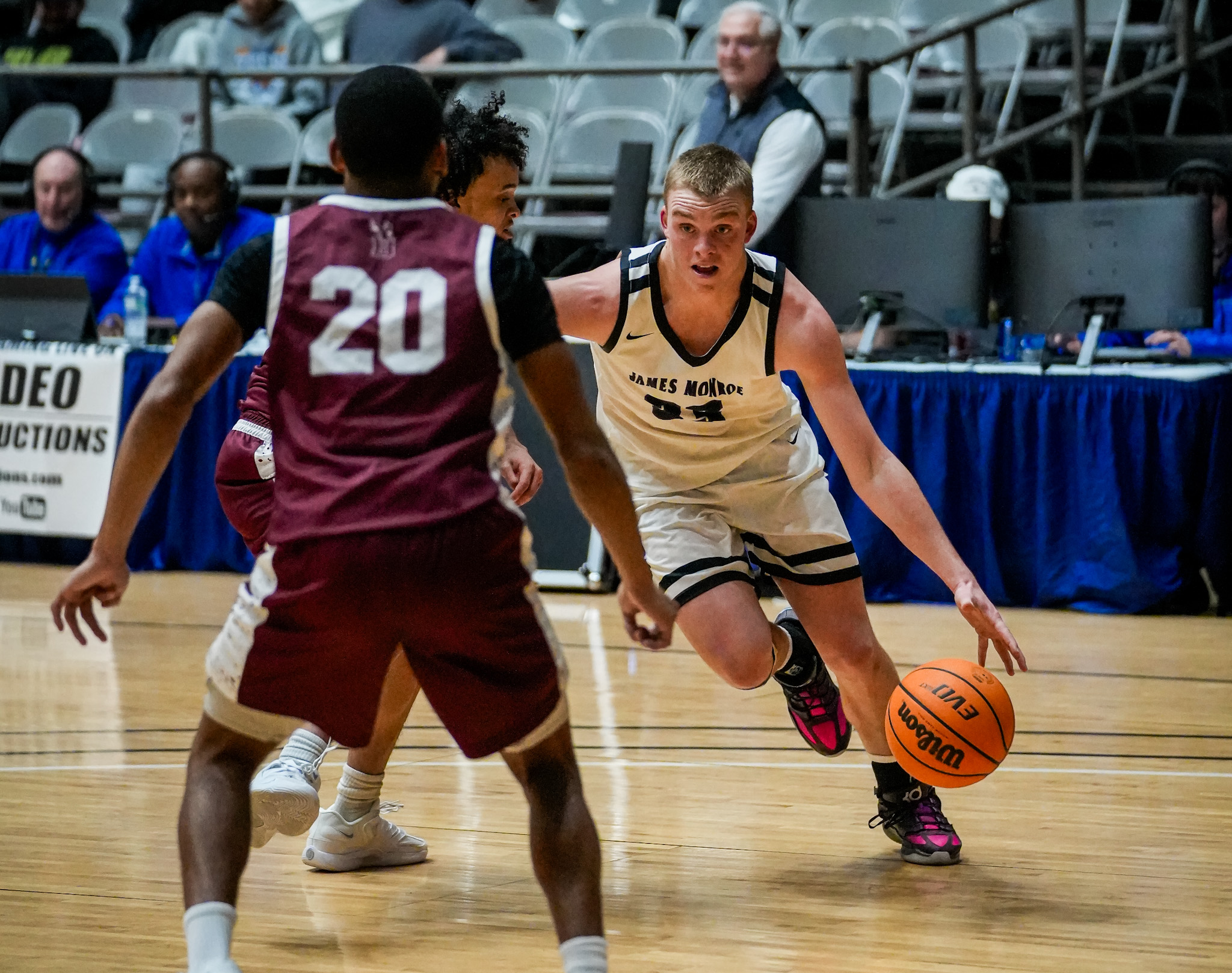 Prep Basketball: James Monroe wins thriller against Beckley