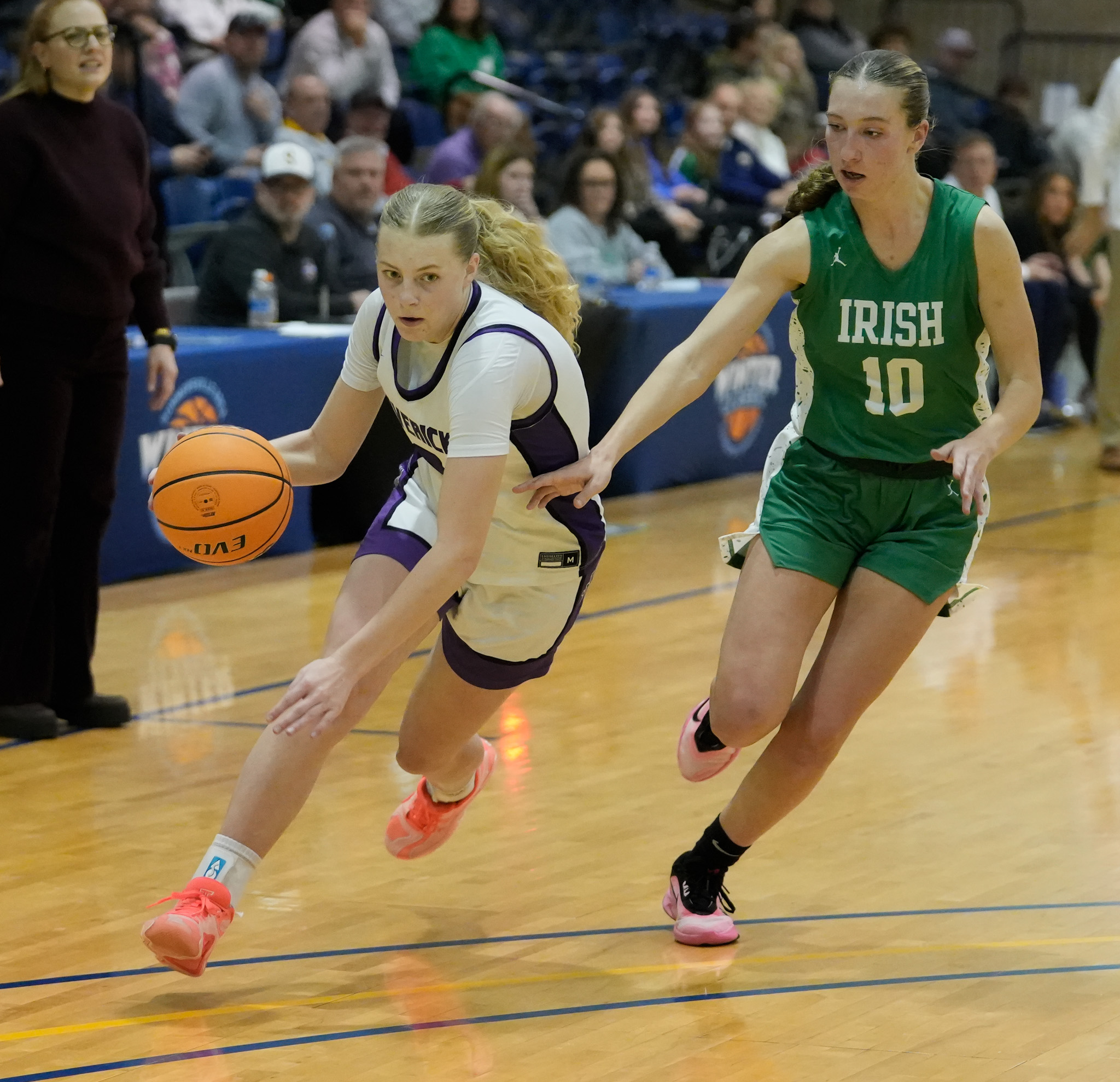 Girls Basketball: No. 2 James Monroe topples defending champion Charleston Catholic