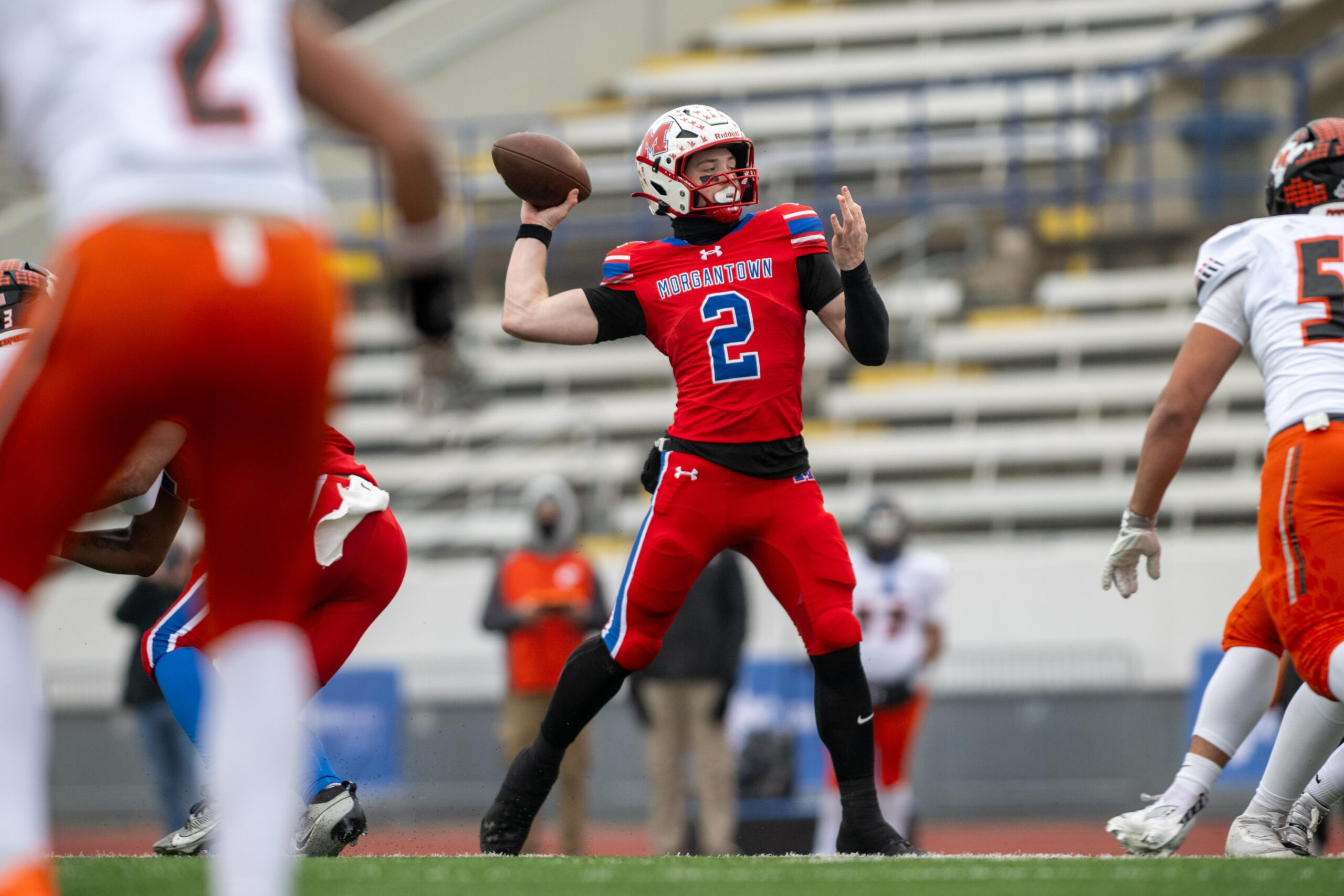 Prep Football: Morgantown’s Maddox Twigg named J.R. House Award recipient for state’s top QB after stellar sophomore campaign