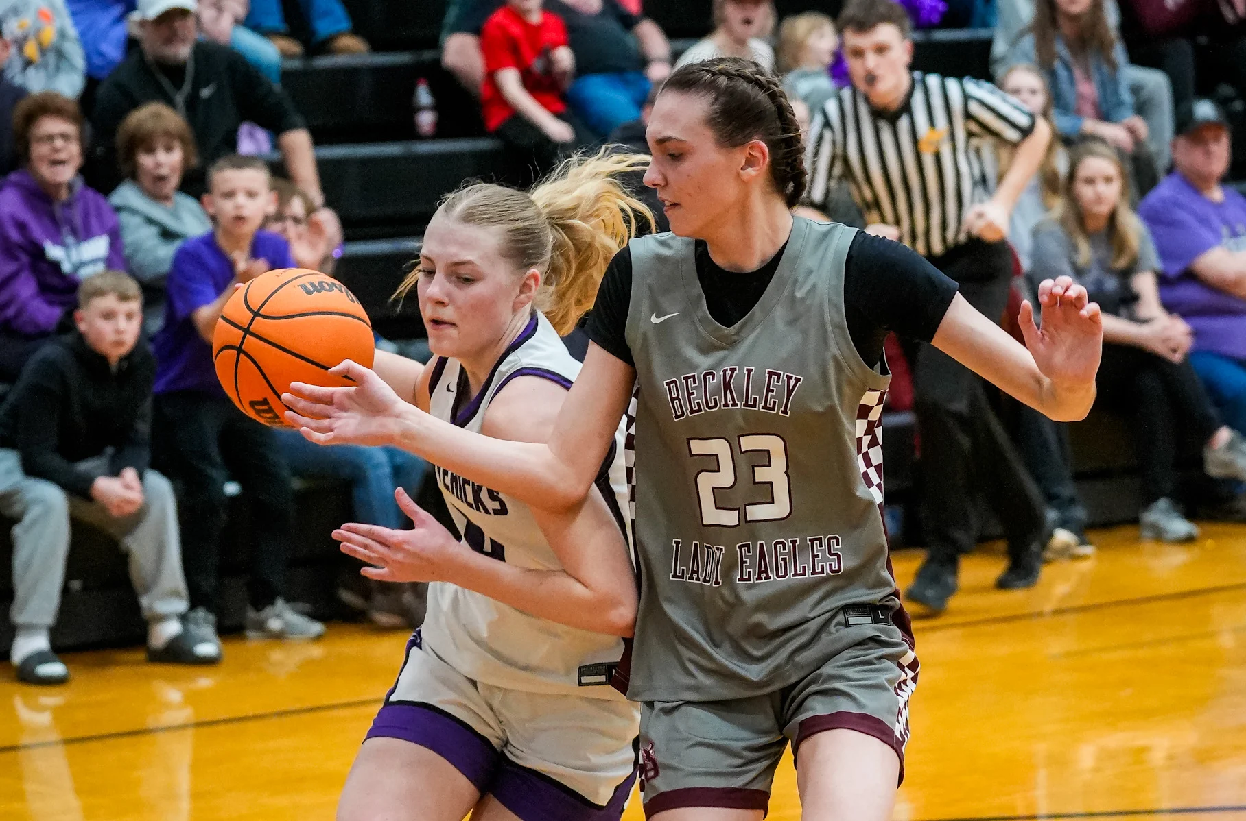 Girls Basketball: Dunlap scores 1,000th career point as James Monroe smothers Beckley