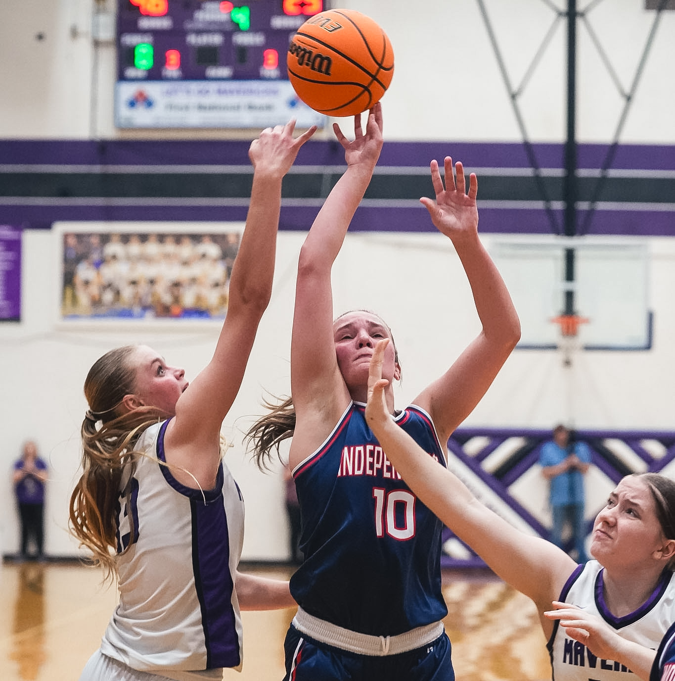 Girls Basketball: James Monroe excels in third quarter again, throttles past Independence for top seed in state tournament