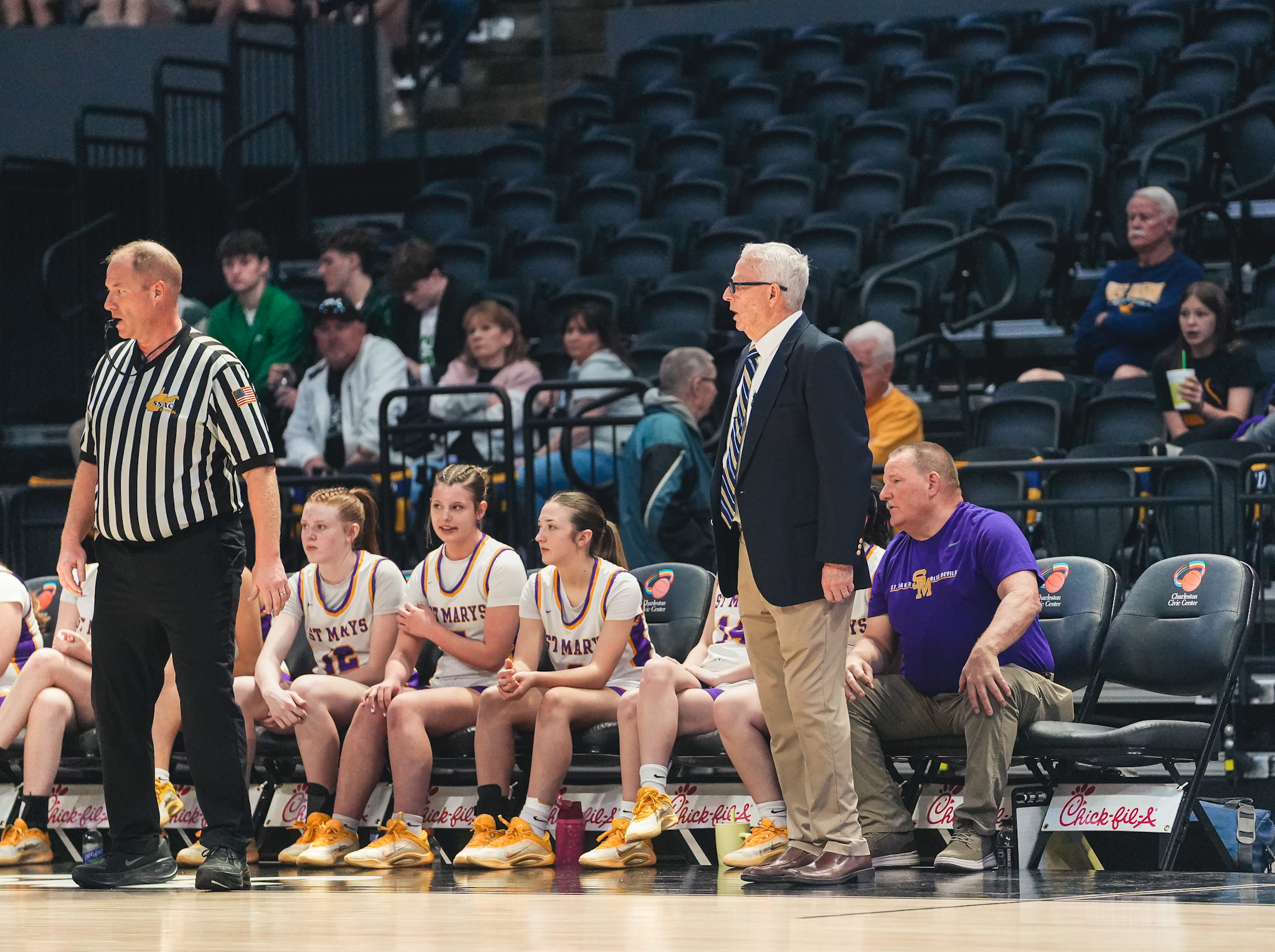 Girls State Tournament: St. Marys throttles past Pocahontas County
