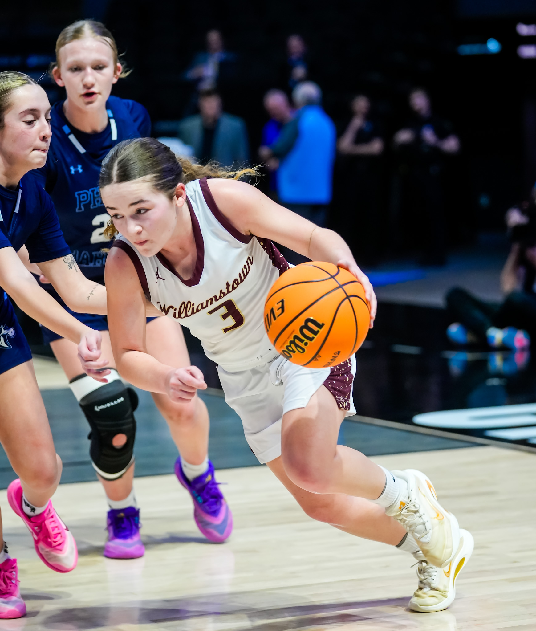 Girls State Tournament: Williamstown survives upset bid from Philip Barbour