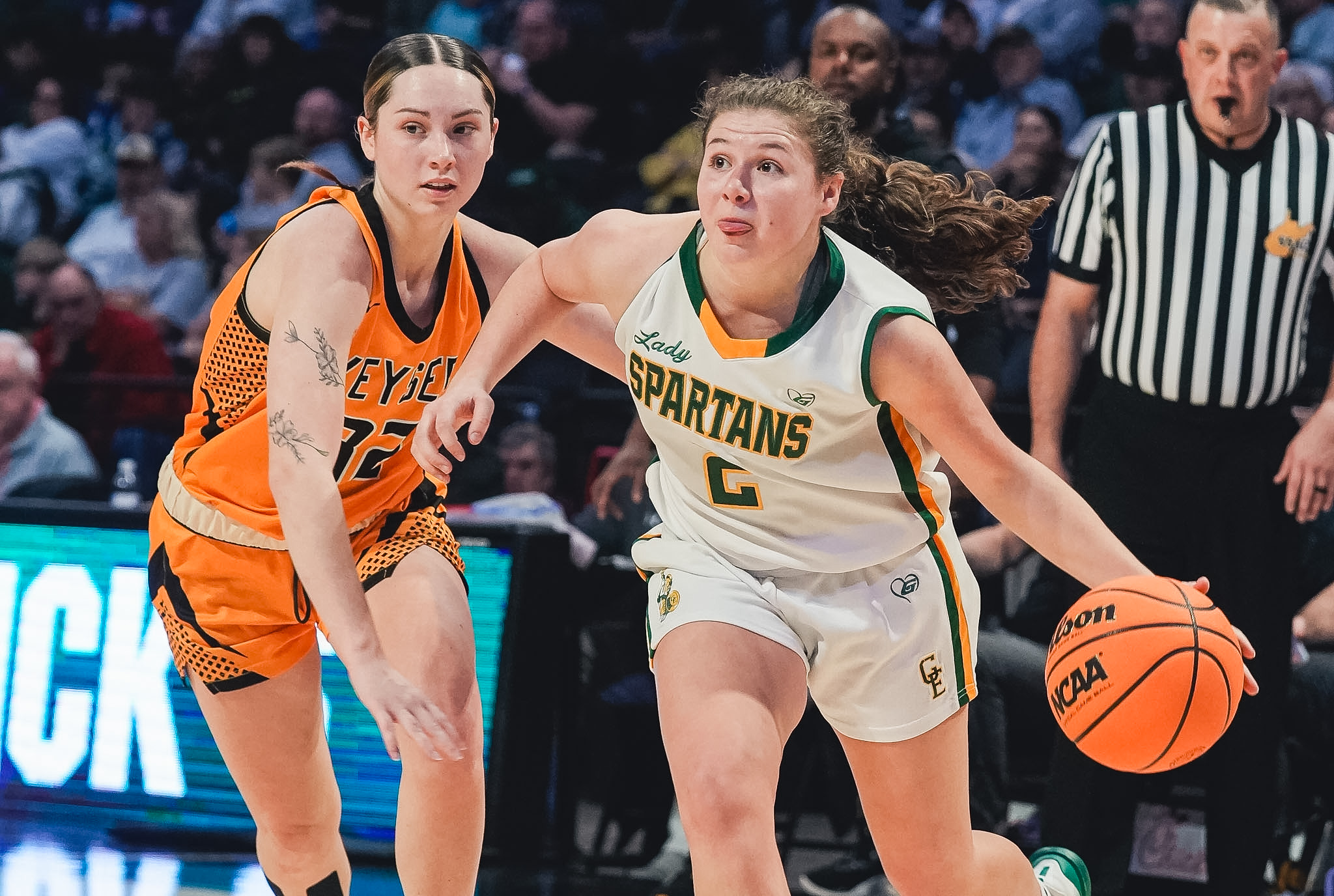 Girls State Tournament: Sharpshooting Spartans calm Keyser, punch ticket to Class AAA title game