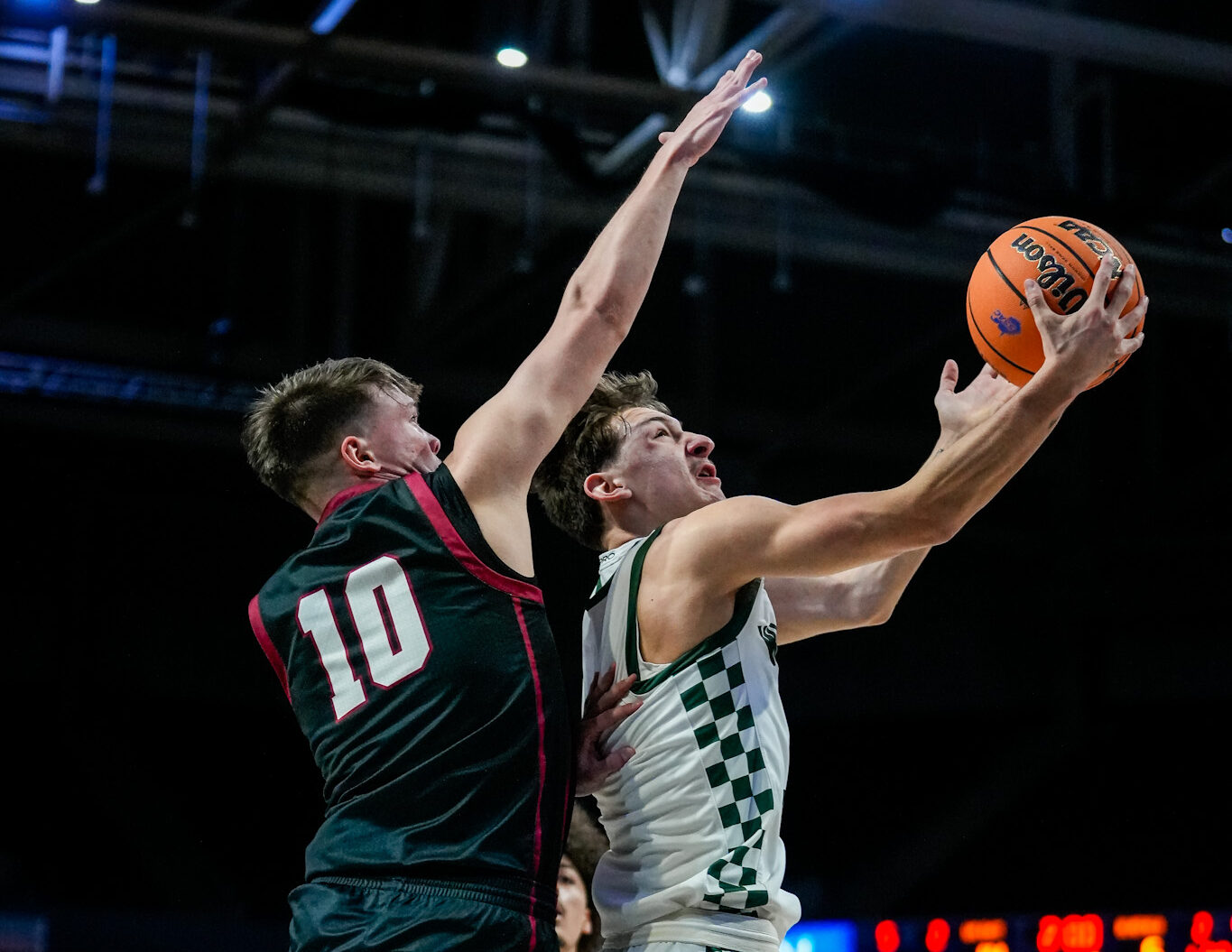 Prep Basketball: Davidson’s late game heroics send Wyoming East past Bluefield and into Class AA title game