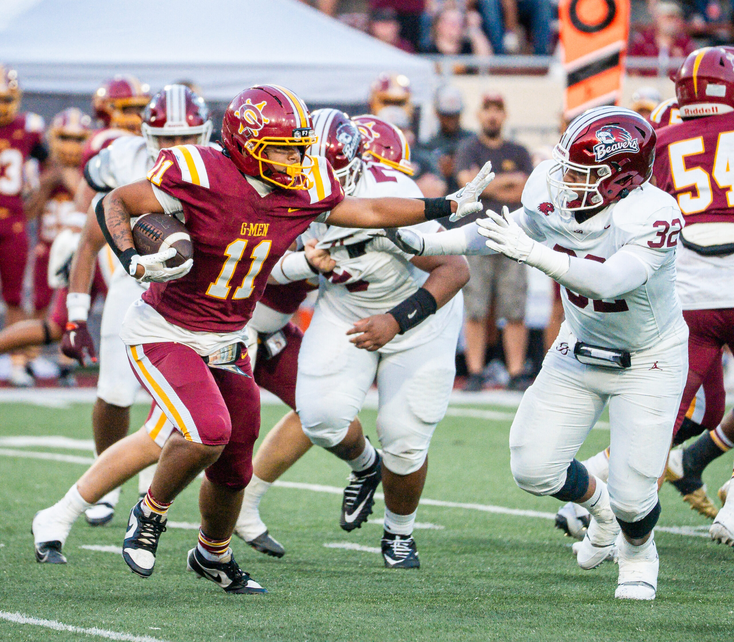 Prep Football: Mistake-plagued Bluefield falls to Graham