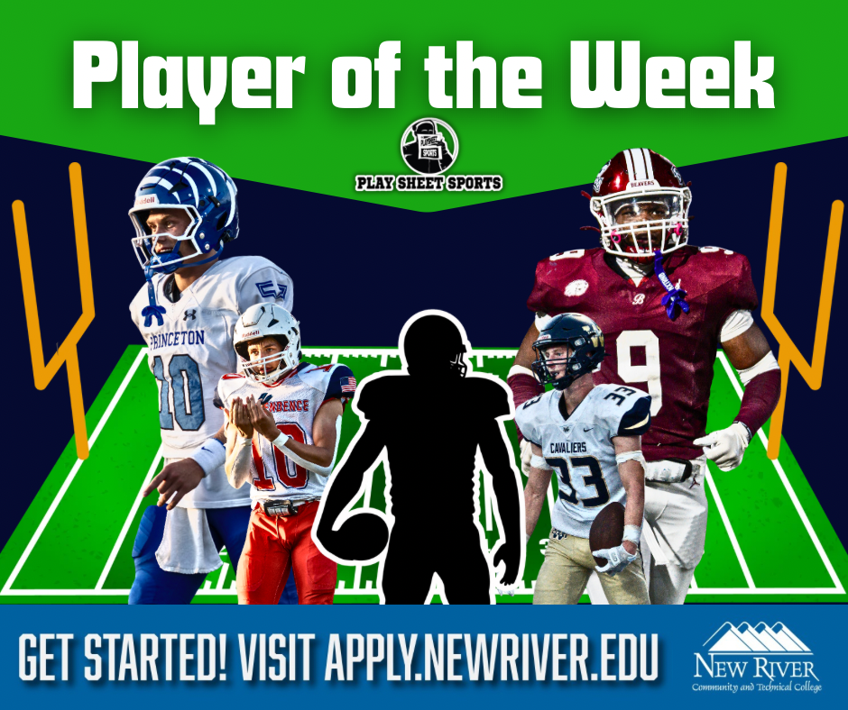 Cast your vote for the Week 5 New River Community and Technical College Player of the Week